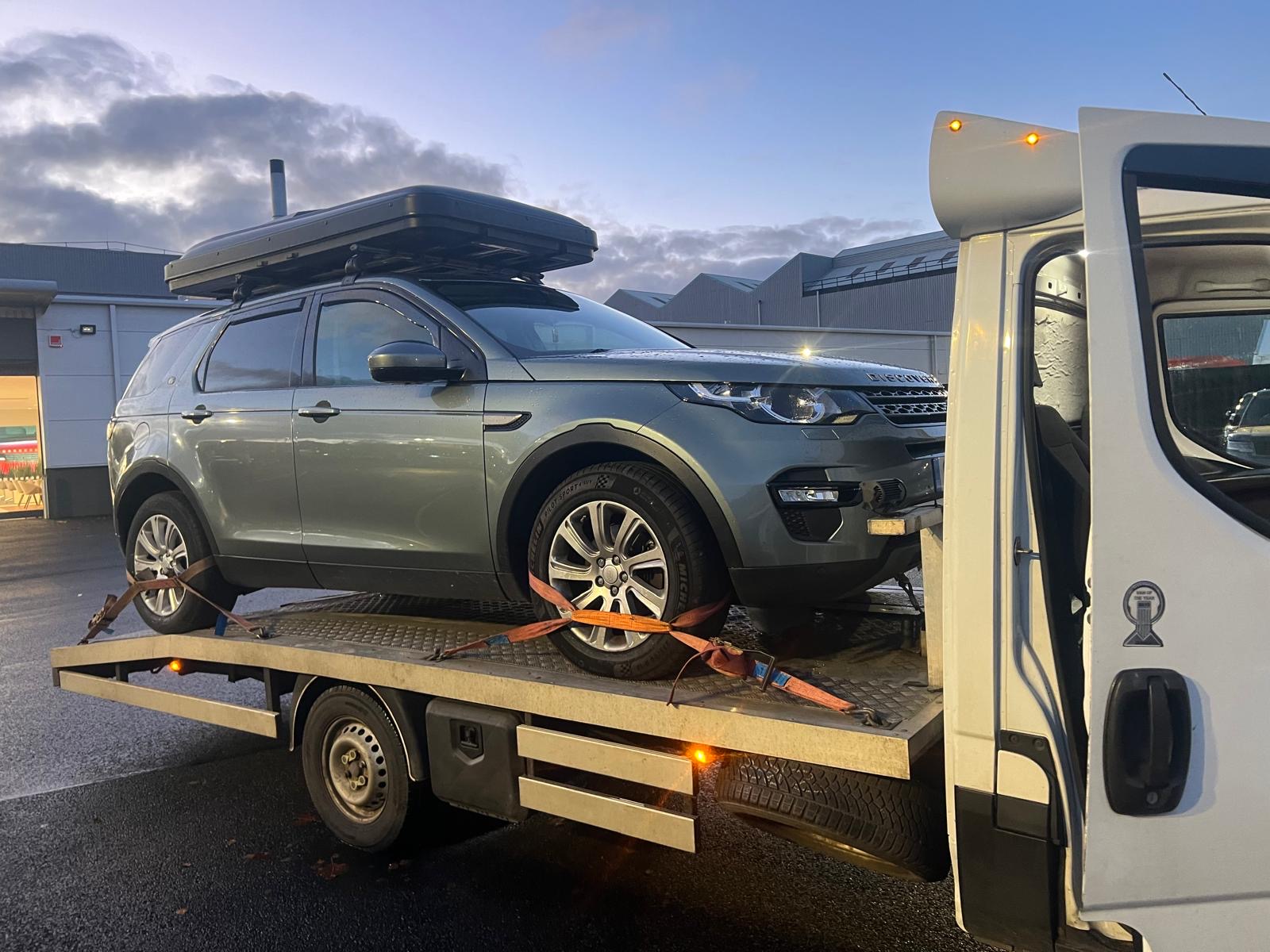 Sheffield recovery truck